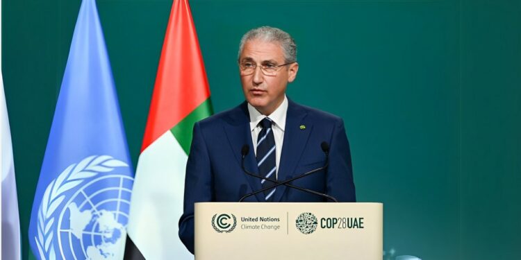 COP29 主席穆赫塔爾·巴巴耶夫。（圖：UN Climate Change）