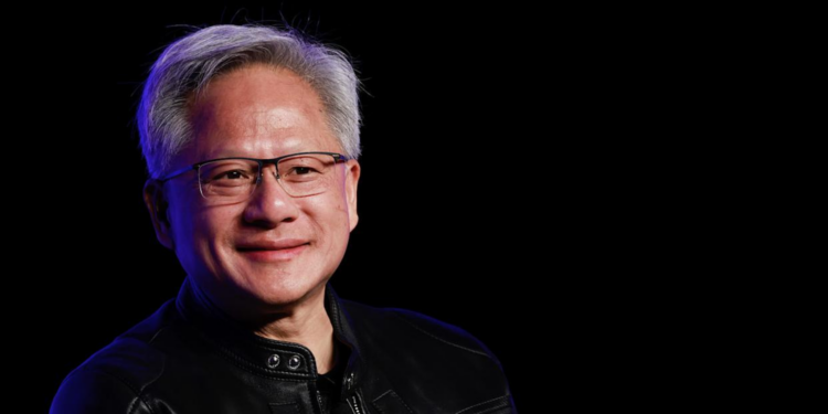 NVIDIA 執行長黃仁勳。（圖： Bloomberg via Getty Images）