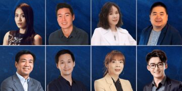 由上至下、由左至右為：劍橋大學永續領導力學院永續創新計畫總監 Viola Jardon、互助營造董事長特助林子程、展晟照明集團南區總經理黃真瑋、信昌機械廠營銷長奚仲豪、大瀚國際開發董事長蔡明瑋、劍橋大學臺灣校友會會長暨清華大學教授謝英哲、臺灣數位企業總會執行長王怡雯、《The Icons》執行長暨劍橋大學臺灣校友會秘書長許復。（圖：The Icons）