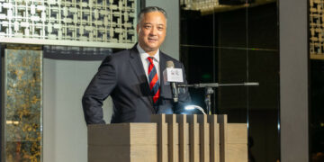 英侨商会主席杨顺铨。（图：BCCTaipei）