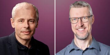 Jiří Jakovenko 博士（左）与 Jiří Háze 博士（右），为捷克与台湾 ACDRC 合作的重要推动者。（照片来源：ACDRC）